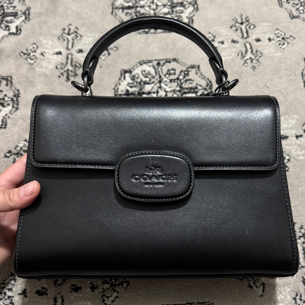 Coach Top Handle Bag - Black